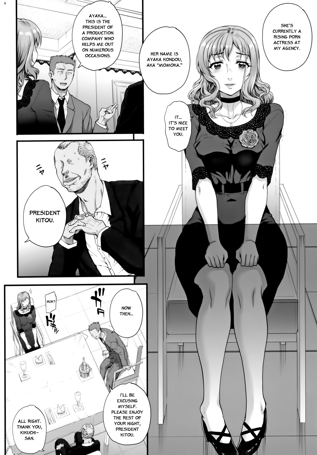 Hentai Manga Comic-Keep This A Secret From My Boyfriend 3 - I Was Forced to... Sexually Entertain Him-Read-4